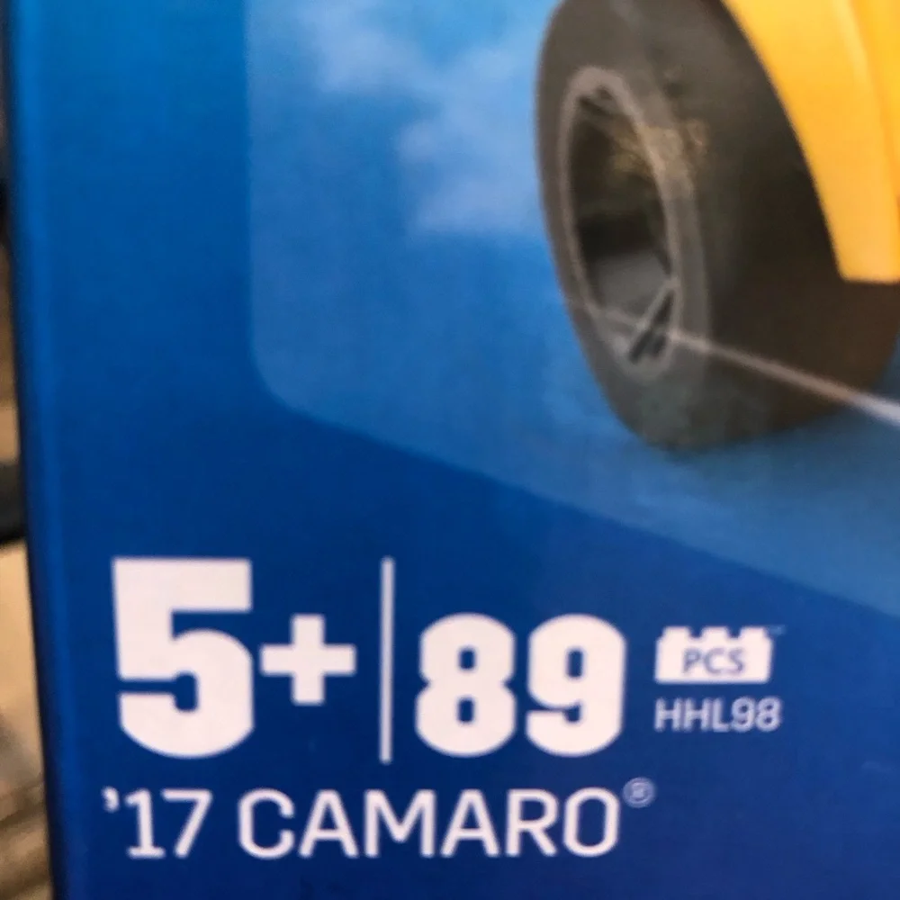 Mega Hot Wheels  Chevrolet Camaro Yellow